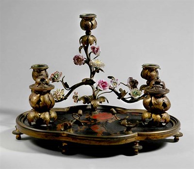 Lot 3376 - Louis XV Style Gilt-Bronze, Gilt-Metal,...