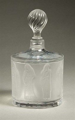 Lot 3465 - Lalique Mold Blown Frosted Glass Decanter Of...