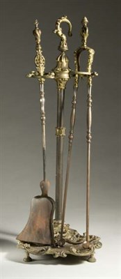 Lot 3398 - Assembled Set of Louis XV Style Gilt-Metal...