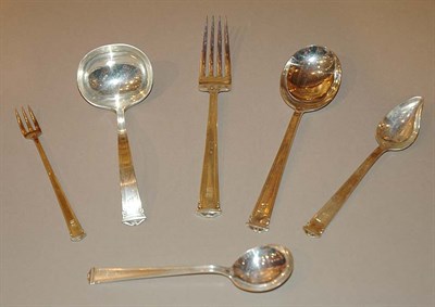 Lot 4324 - International Sterling Silver Flatware Service...