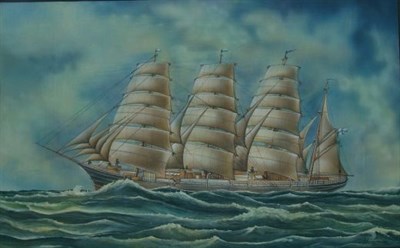 Lot 3044 - Hanumann British, 19th Century A Full-Rigged...