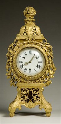Lot 1418 - Louis XVI Gilt-Wood Bracket Clock J. Robert &...