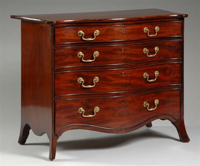 Lot 1507 - George III Mahogany Chest of Drawers 18th...