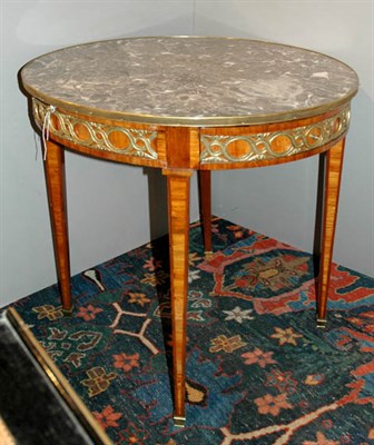 Lot 1485 - Louis XVI Gilt-Bronze Mounted Kingwood Side...