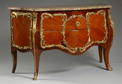 Lot 1453 - Louis XV Gilt-Bronze Mounted Rosewood and...