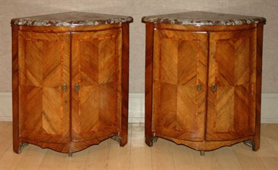 Lot 1349 - Pair of Louis XV Walnut Encoignures 18th...