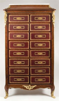 Lot 3688 - Louis XVI Style Gilt-Bronze Mounted Walnut...