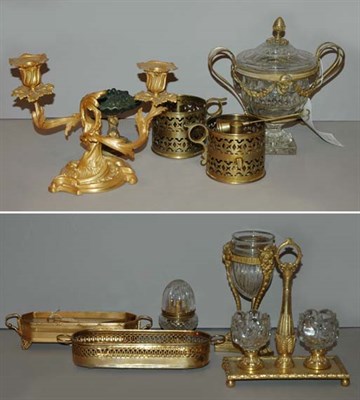 Lot 1247 - Miscellaneous Group of Gilt-Bronze and...