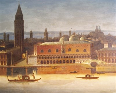 Lot 1060 - Attributed to J. Wilhelm Jankowski View of the...
