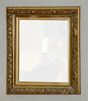 Lot 1257 - Gilt-Wood Mirror Formerly a picture frame....