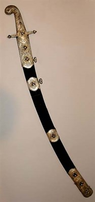 Lot 3643 - Yagathan Gem Set and Silver Mounted Sword and...