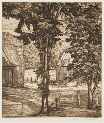 Lot 366 - Luigi Lucioni STRONG SUNLIGHT; TREE RHYTHM;...