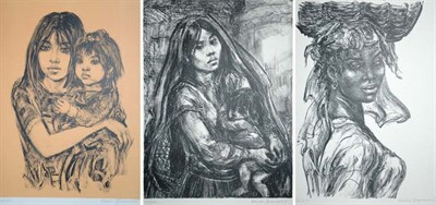 Lot 97 - Marion Greenwood HAITIAN GIRL; MI NINO;...