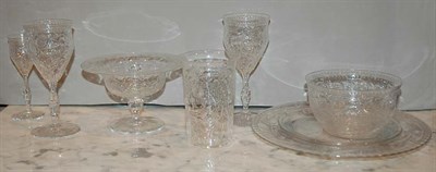 Lot 343 - Miscellaneous Group of Cut Glass Tableware...