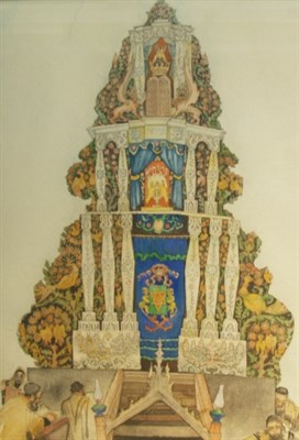 Lot 74 - Saul Raskin American, 1878-1966 View of a...