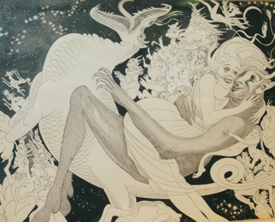Lot 4069 - Saul Raskin American, 1878-1966 Demons, 1951...