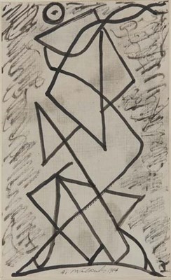 Lot 76 - Abraham Walkowitz American, 1878-1965 Untitled,...
