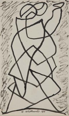 Lot 74 - Abraham Walkowitz American, 1878-1965 Untitled,...