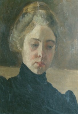 Lot 18 - Manner of William Merritt Chase Portrait of a...