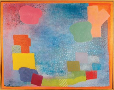 Lot 143 - Robert Natkin American, b. 1930 Hitchcock...