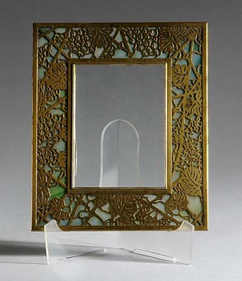 Lot 3551 - Tiffany Studios Gilt-Bronze and Green Favrile...