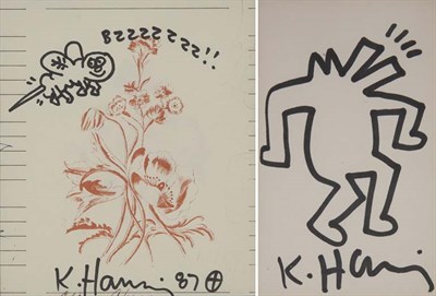 Lot 154 - Keith Haring American, 1958-1990 Untitled...