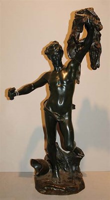 Lot 3426 - Bronze Figure of Jason and The Golden Fleece...