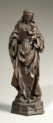 Lot 1274 - Continental Carved Wood Angel Wall Applique...