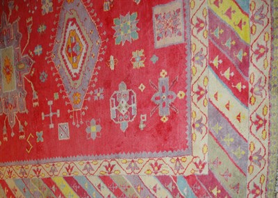 Lot 1643 - Cotton Agra Carpet India, second quarter of...