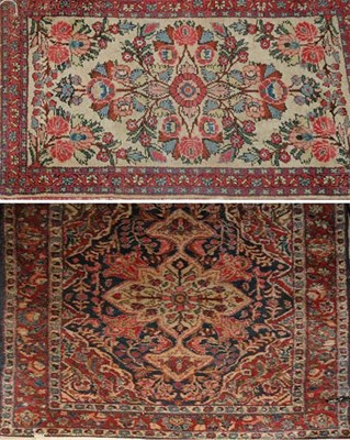 Lot 3753 - Two Lilihan Rugs Northwest Persia, mid 20th...