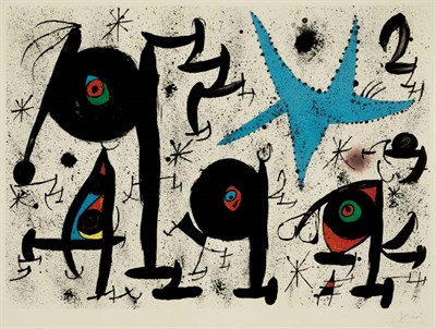 Lot 326 - Joan Miró HOMENATGE A JOAN PRATS (M. 721)...