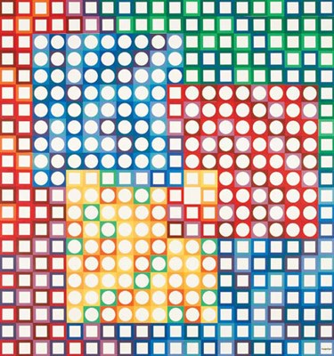 Lot 3435 - Victor Vasarely (1908-1997) ORION BLANC +...