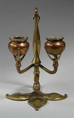 Lot 3549 - Tiffany Studios Gilt-Bronze and Copper...
