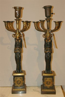 Lot 3700 - Pair of Neoclassical Style Gilt and...