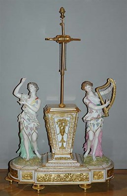 Lot 3573 - Meissen Style Gilt-Metal Mounted and Gilt and...