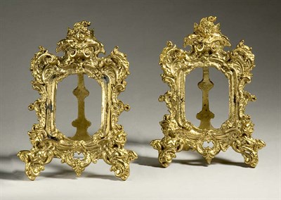 Lot 3598 - Companion Pair of Rococo Style Gilt-Metal...