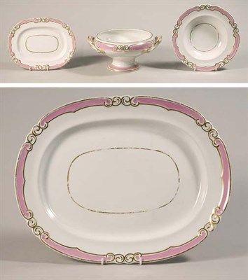 Lot 1547 - English Porcelain Dinner Service George...