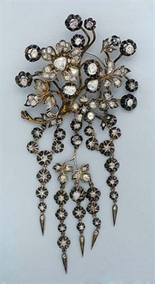 Lot 88 - Antique Diamond Corsage Brooch