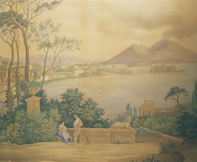 Lot 1022 - Neapolitan School 19th Century A Serenade...