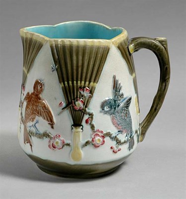 Lot 3354 - Wedgwood Majolica Pitcher Of tapering ovoid...