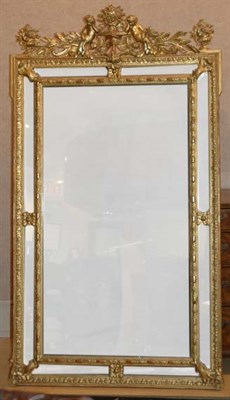 Lot 4484 - Neoclassical Style Gilt-Wood Mirror Height 68...