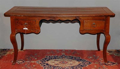 Lot 4276 - French Provincial Fruitwood Bureau Plat Height...