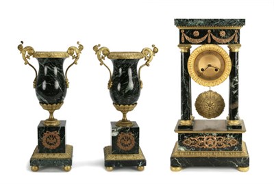 Lot 3186 - Louis Philippe Style Gilt-Metal Mounted Green...