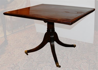 Lot 344 - Regency Style Mahogany Breakfast Table Height...
