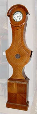 Lot 4281 - Biedermeier Fruitwood Tall Case Clock Height 7...