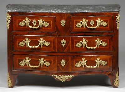 Lot 1339 - Louis XV Gilt-Bronze Mounted Kingwood Commode...