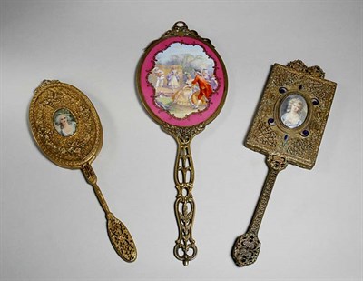 Lot 3608 - Miscellaneous Group of Three Louis XV Style...