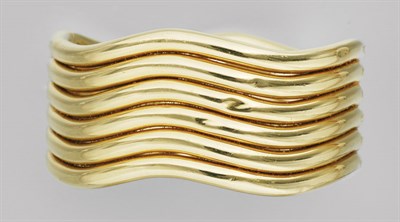 Lot 72 - Gold Cuff Bangle