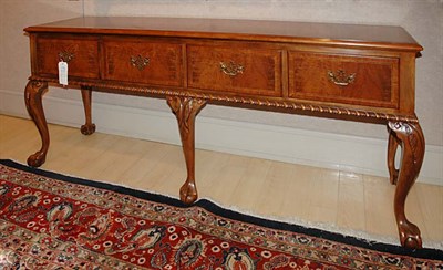 Lot 4360 - George III Style Mahogany Sideboard Height 32...