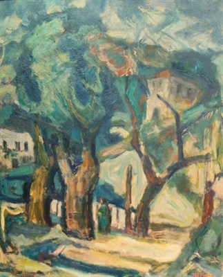 Lot 4045 - Benjamin Kopman American, 1887-1965 Hilly Land,...